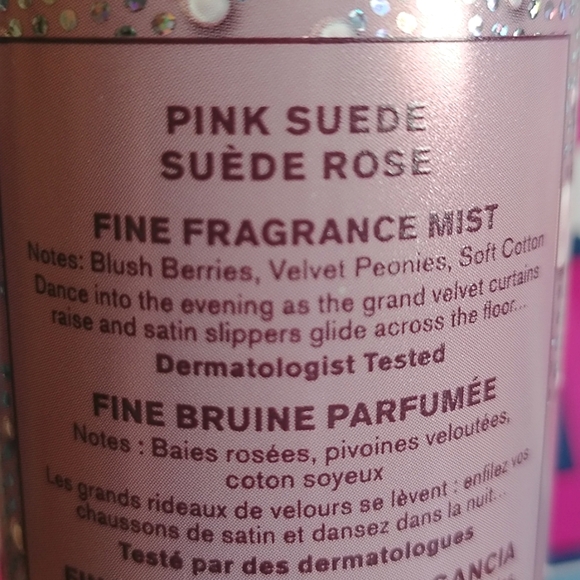 3/$30❤️🔥Brand New Bath & Body Works Pink Suede Fine Fragrance Mist - Picture 3 of 5